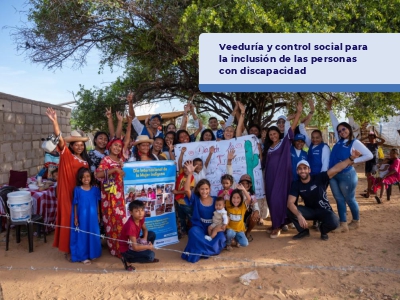 Veeduría y control social para la inclusión de las personas con discapacidad