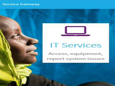 Service Gateway Training for ICT Staff, User Supporters and Subject Matter Experts