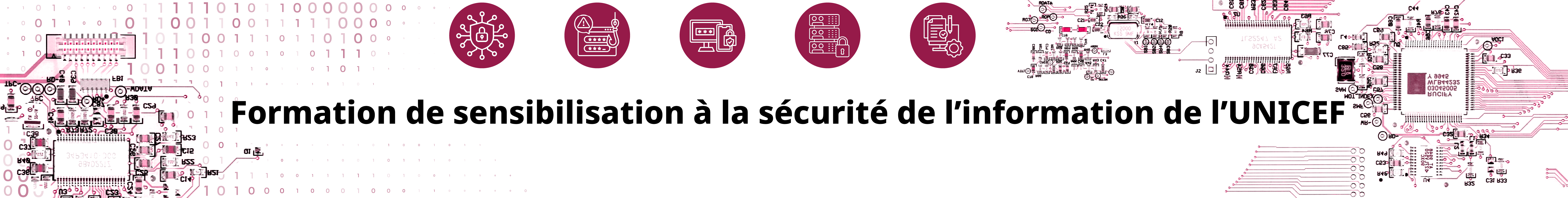 banner for general information security awareness training
