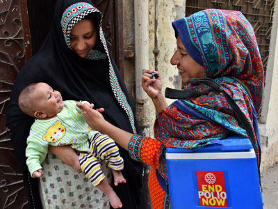 GPEI polio outbreak response